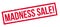 Madness Sale rubber stamp