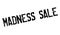 Madness Sale rubber stamp