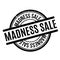 Madness Sale rubber stamp
