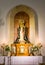 Madonna in Catholic Altar