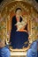 Madonna Child by Bernardo Daddi, altarpiece in Orsanmichele Church in Florence