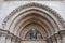 Madonna with Child on Matthias Church Tympanum