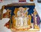 Madonna Child Saints Fresco San Gimignano Tuscany Italy