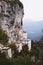 Madonna della Corona sanctuary in Ferrara di Monte Baldo, Italy