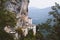 Madonna della Corona sanctuary in Ferrara di Monte Baldo, Italy