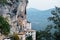 Madonna della Corona sanctuary in Ferrara di Monte Baldo, Italy