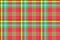 Madras check plaid pixeled seamless texture