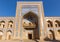 The madrassah of Muhammad Rahim-khan, in Khiva, Uzbekistan