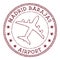 Madrid Barajas Airport stamp.