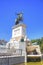 Madrid. Equestrian sculpture of king of Spain Philip II