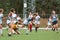 Madrid, España, 13-10-2023. Colorful Combat: Female Rugby under the Sun