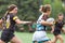 Madrid, España, 13-10-2023. Ladies of the Pitch: Evening Rugby Rumble