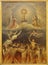 Madrid - Eucharist and the souls in purgatory. Paint in Iglesia catedral de las fuerzas armada de Espana