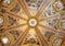 Madrid - Fesco from big cupola in Basilica de San Francisco el Grande designed by Francisco Cabezas.