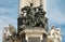 Madrid - La Paz (Peace) base of the Monument of Alfonso XII