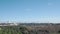 Madrid panoramic city skyline with Cathedral de la Almudena and Madrid Royal Palace