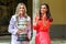 Madrid, Spain- April 18, 2023: The King and Queen of Spain deliver the national sports awards at the Palacio del Pardo.