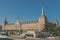 Madrid, Spain - August 8, 2018 - View of the Ministry of the Air Cuartel General del Ejercito del Aire