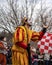 Madrid Spain February 18, 2023: Gran Carnaval de Madrid 2023. Unleashing the Vibrant Spirit of Carnival: Portraits of People in