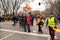 Madrid Spain; March 20, 2022: Demonstration of the rural world in Madrid. Hundreds of thousands of protesters march against the