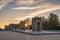 Madrid Spain sunset at Temple of Debod