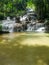 Mae Kae waterfall, limestone waterfall at Lampang