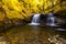 Mae Pan Waterfall ,The waterfall is very beautiful in the tropics,Chiang Mai,thailand