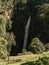 Mae Surin Waterfall flowing down from the high cliff, Khun Yuam District, Mae Hong Son, northern Thailand