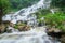 Mae ya waterfall is a big beautiful waterfalls in Chiang mai Thailand