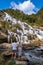 Mae Ya waterfall Doi Inthaonon national park Thailand Chiang Mai, beautiful waterfall in Doi Inthanon national park in