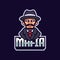 Mafia gangster e-sport team gaming logo mascot emblem