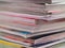 Magazines Unevenly Stacked Edge Focus