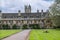 Magdalen college (1458). Inner yard and campus buildings. Oxford University