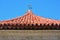 Magellan`s cross house roof facade in Cebu, Philippines