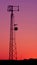 Magenta Cell Phone Tower