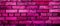 magenta colored brickwall background, generative ai