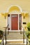 Magenta Door yellow home