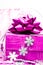 Magenta gift box