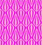 Magenta on pink tear drop striped shaped lantern pattern seamless repeat background