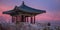 Magenta Sunset at the Korean Bell