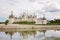 Magestic Chambord castle on Loire valley in France