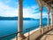 Maggiore lake view from Hermitage or Eremo of Santa Caterina del