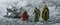 The magi on the snow, web banner