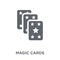 Magic cards icon from Entertainment collection.