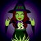 Magic Cauldron Witch