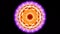 Magic circle powerfull red flame energy with violet heaven double circle six stars