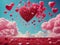 Magic Happy Valentines Day Image Background - Ai image