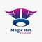 Magic hat logo design