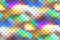 Magic iridescent dragon squama geometric gradient seamless background