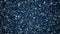 Magic, luxury and happy holidays background, silver sparkling glitter, stars and magical glow on dark blue backdrop